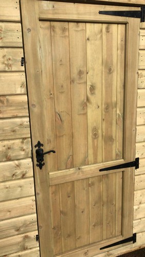 TIMBER SHED 20MM HEAVY DUTY PRESSURE TREATED WOOD GARDEN SHED 3X2 FRAME STORAGE - Picture 6 of 10