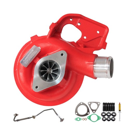 GEN1 High Flow Turbo No Actuator+Oil Feed Pipe For Mazda BT-50 3.2L 2015 Onwards - Picture 2 of 16