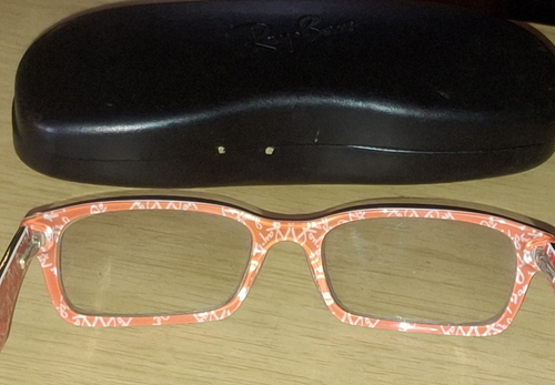 RAY-BAN EYEGLASSES FRAME RB2479 MEN'S MATTE BLACK FULL RIM RECTANGULAR 54-18-145 - Picture 7 of 8