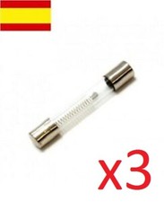 Fusible Alto Voltaje para Hornos Microondas 0,9A  (900mA) 5KV , 6X40mm, 3 unid.
