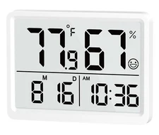 Thermometer Hydrometer, Temperature Humidity Gauge Meter