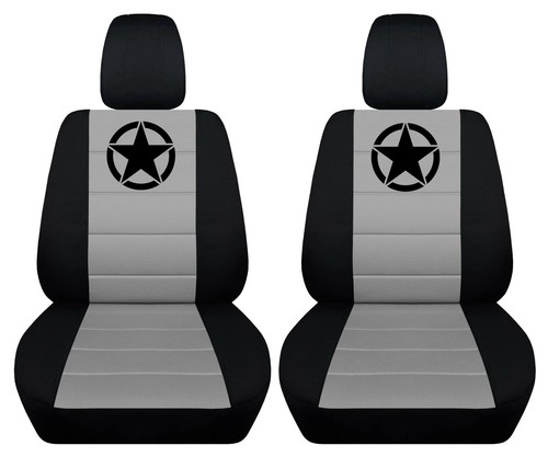 Custom-fit front SUV car seat covers w/army star fits Jeep cherokee 2014-2023 - Picture 13 of 29