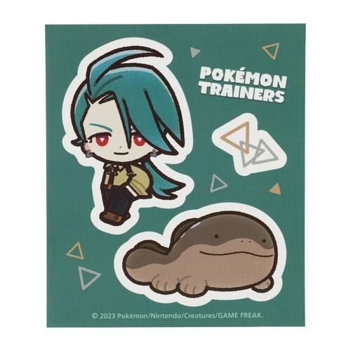 Pokemon Center Pokemon Trainer Sticker Sheet Rika Clodsire Paldea Region
