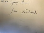 Signed Jane Goodall The Chimpanzees I Love Book - Saving Their World And Ours