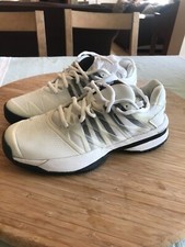 K-Swiss Men's Ultrashot 2 White/Black Court Shoes Size 7 K06168-102 NEW