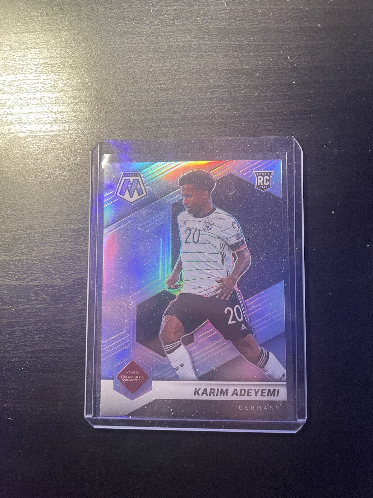 KARIM ADEYEMI 2021-22 Mosaic World Cup Rookie Silver Prizm Germany #66