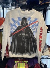 Vintage Star Wars Darth Vader Kids Shirt Size Xl