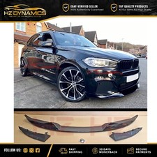 GLANZ SCHWARZ PERFORMANCE FRONTLIPPE SPLITTER SPOILER F�R BMW X5 F15 2013-17 MSPORT