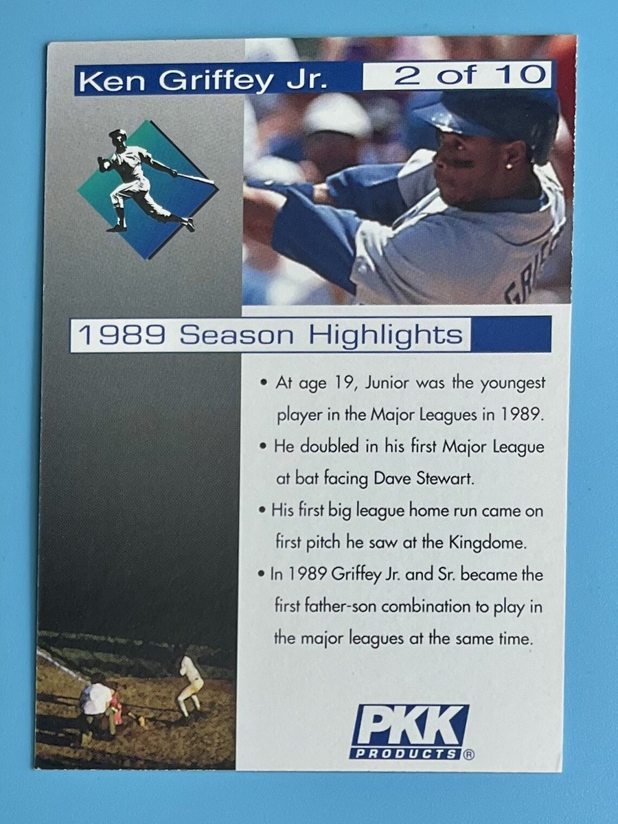 1995 PKK Ken Griffey Jr. #2 of 10 Seattle Mariners HOF | eBay