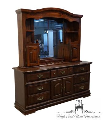 ELKIN COLLECTION Solid Knotty Pine Rustic Americana 72