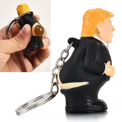 Donald Trump Doll Keychain President Keyring Pendant Squeeze Simulation Funny 8431268525844 Ebay