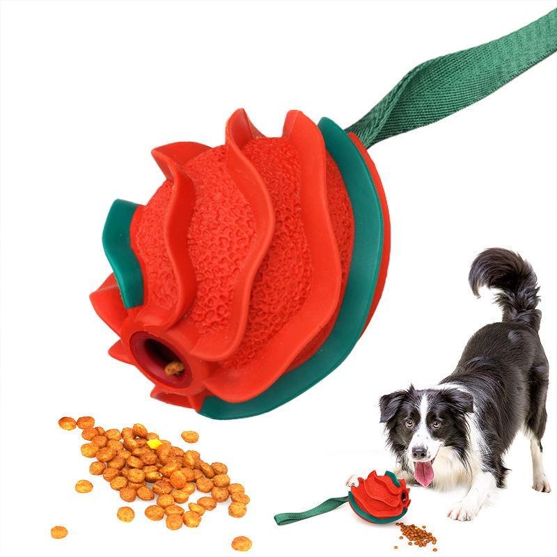 High Quality Indestructible Dog Toy Slow Treat DispensingInt