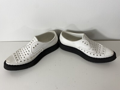 George Cox X Native Womens 9 (Mens 7) Jiffy White Rubber Creeper