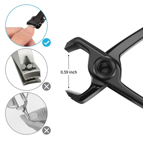 Professional Toe Nail Clippers Cutters for Thick Nails Heavy-Duty Podiatry Tools - Picture 5 of 7