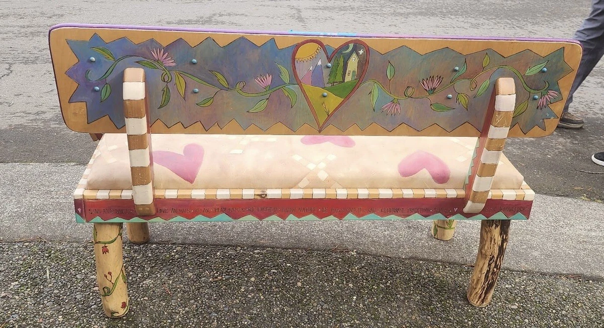 Sticks Sarah Grant Art Furniture Loveseat Bench