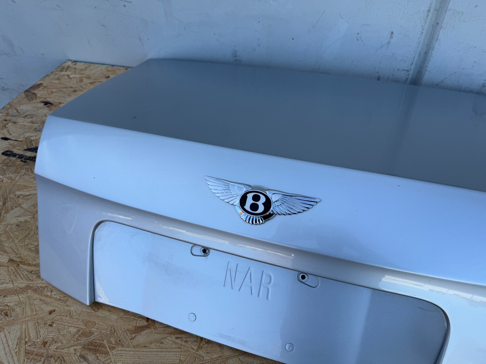 TRUNK LID COVER BOOT DECK HATCH BENTLEY FLYING SPUR OEM (2013-2018)