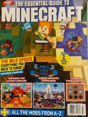 MINECRAFT essential guide ALL MOBS FROM A-Z 2 giant posters EXPERT TIPS & TRICKS