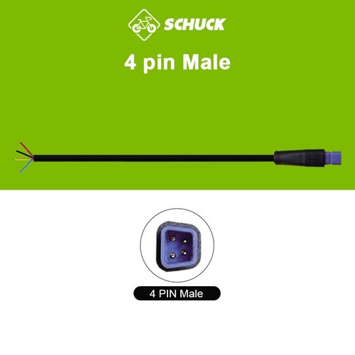 E-bike Shaped Connector 2/3/4/5/6 Pin Cable SM Waterproof Plug Signal Cable - Picture 23 of 28