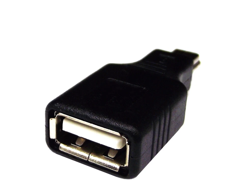 From OZ Quality 1PC USB 2.0 Female to USB Mini B Male 5-Pin Adapter Connector FP - Image 2 of 4