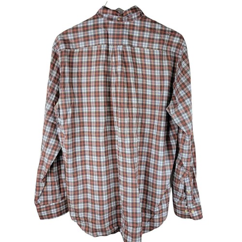 Lochlane 100% Cotton Plaid Button Down Shirt Men's Size Large - 第 2/7 張圖片