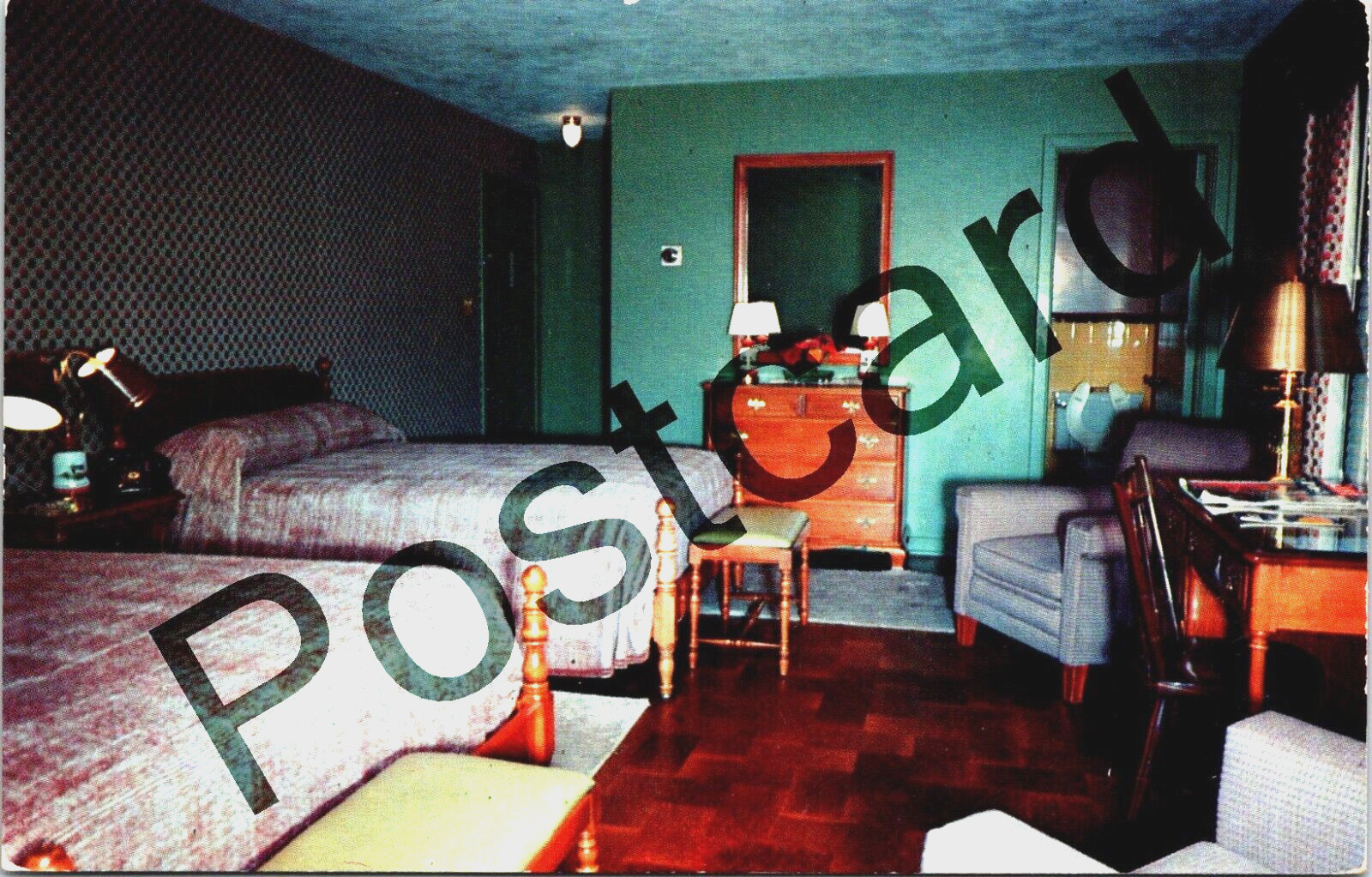 CONESTOGA MOTOR INN, Lancaster PA, C.E. Pyle, Manager, postcard jj424