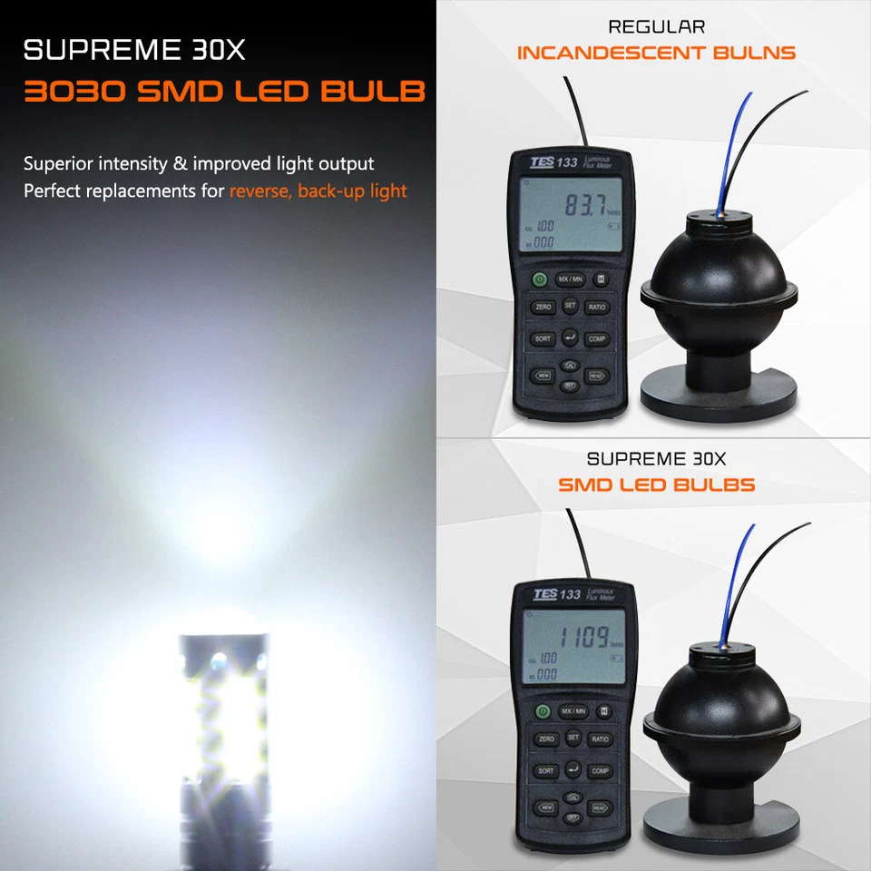 2X GLOFE 15SMD LED Fog Light Driving Bulb 881 862 886 889 894 896 Xenon White - Image 4 of 4