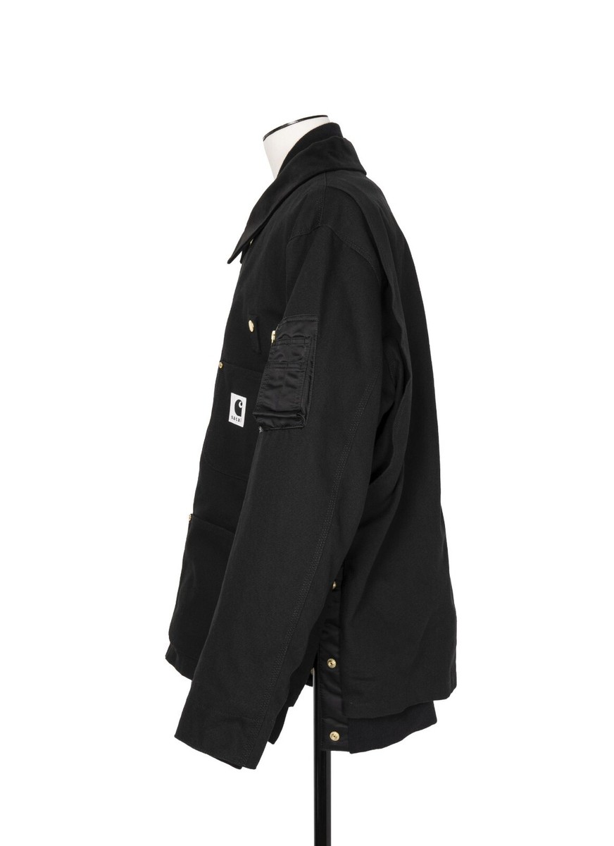 Carhartt x sacai Canvas x MA-1 Jacket 3colors Black Beige Carhartt x sacai Canvas x MA-1 Jacket 3colors Black Beige