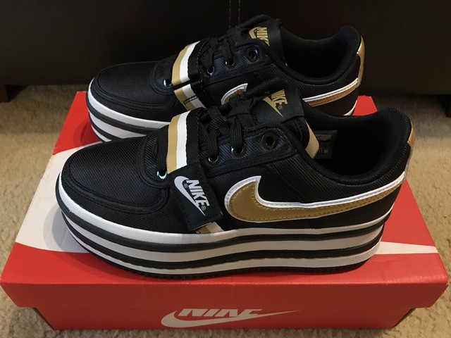 nike vandal 2k black metallic gold