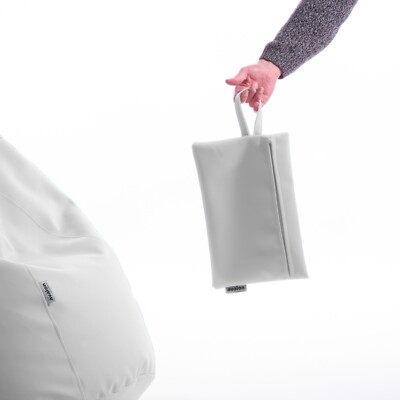 Poltrona A Sacco Pouf In Poliestere Pelo Design Mucca Avalli – Acquista - Foto 3