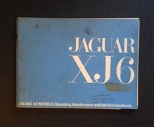 Manuel d'origine Jaguar XJ6 avec schéma électrique et notice auto trans