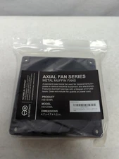 AC INFINITY,HS1238A,AXIAL METAL MUFFIN FAN 4.7X4.7X1.5 INCH NOS