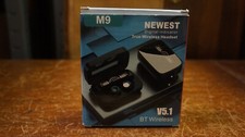 M9 Newest Digital Indicator True Bluetooth Wireless Headset V5.1 New