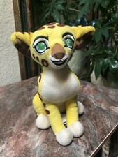 Peluche Disney Store Guardia León Rey León FULI el Guepardo 7"