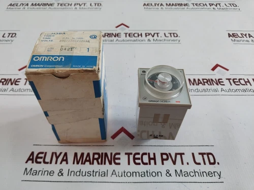 Omron h3bh-8 timer 0.5 to 10 sec 200/220/240vac