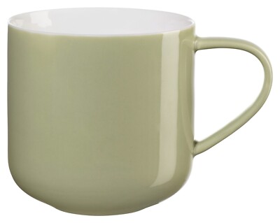 ASA Selection Coppa Kaffeetasse Tasse Kaffee Porzellan Grün Weiß 400 ml