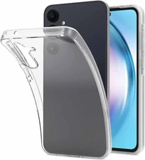 Soft TPU Back Cover Clear Case For Samsung Galaxy A25 A35 A55 S24 Plus Ultra