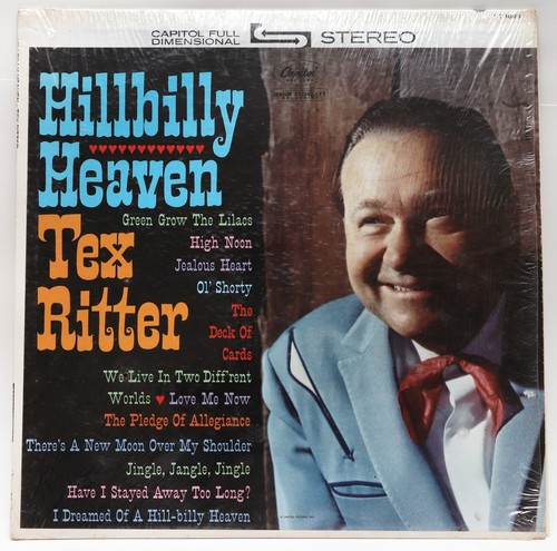 Tex Ritter*Hillbilly Heaven*Capitol ST 1623 | eBay
