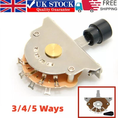 ACE STYLE Oak Grigsby Switch For Telecaster Stratocaster Guitar 3 Way 4 Way 5 Way Replace