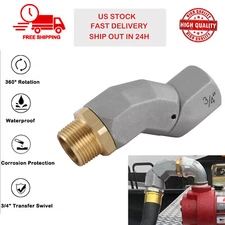 3/4" Fuel Hose Swivel 360° Rotating Connector for Fuel Swivel,Fuel Transfer Hose
