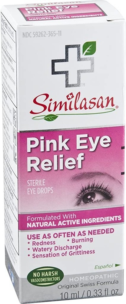 2 X Similasan Pink Eye Relief 10ml  Canada