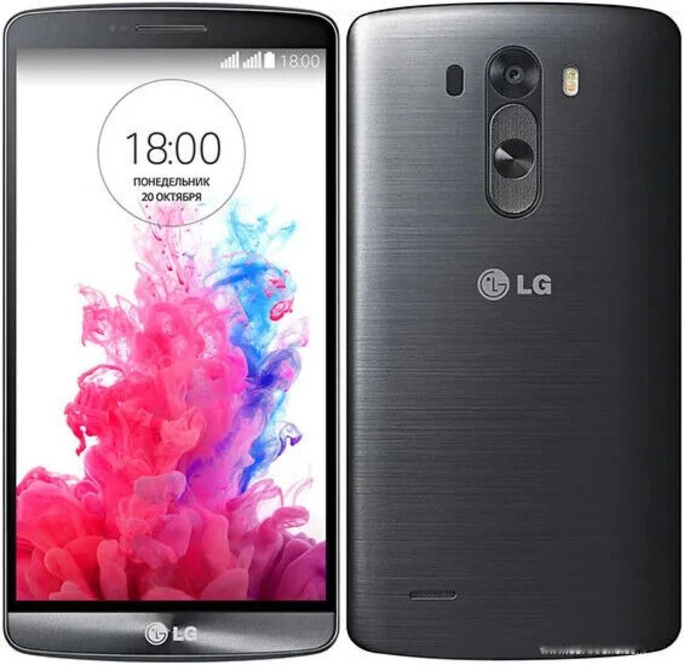 LG G3 Original Unlocked 5.5 Inches FM Radio WIFI 32GB ROM 4G Mobile Phone - Immagine 2 di 4