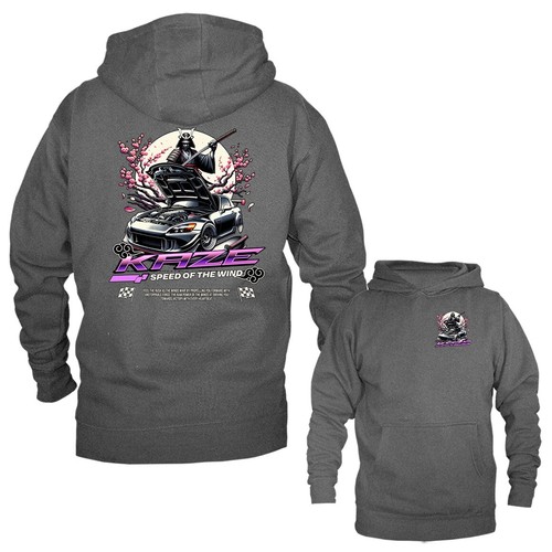 Sudadera con capucha Samurai Car Importado Afinada Personalizada JDM Coche Deportivo - Imagen 5 de 10