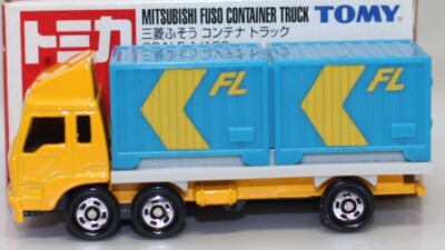Tomica 74 Mitsubishi Fuso Container Truck | eBay