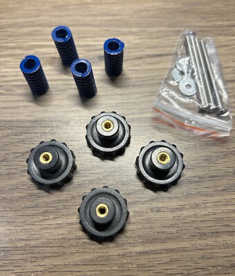 3D Printer Heatbed Hot Bed Leveling Kit Adjustment Screws for Ender 3's & Other