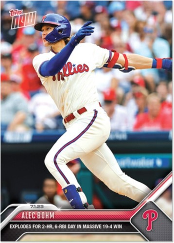 2023 Topps Now 518 Alec Bohm