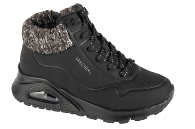 Winterschuhe für Mädchen, Skechers Uno Gen1 - Darling Daze, Schwarz