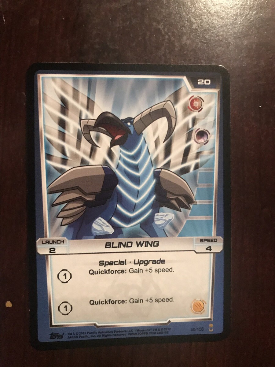 2012 Monsuno Trading Card Game #40 Blind Wing (Rare) | eBay