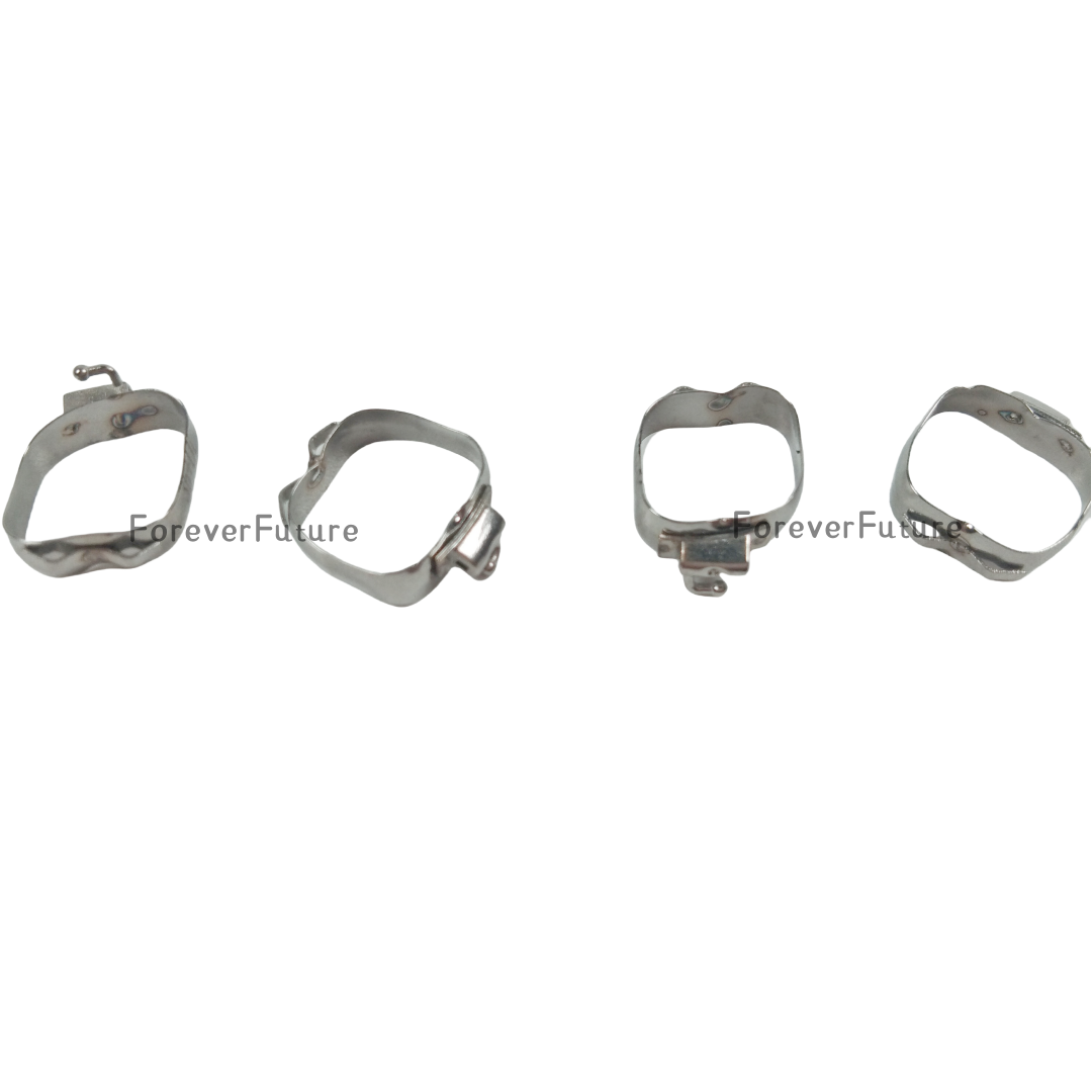 40pc/10Kit Dental Orthodontic 1st Molar Bands Buccal Tubes #29-44+ Roth