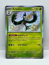 POKEMON PALDEAN FATES SHINY RARE CARDS