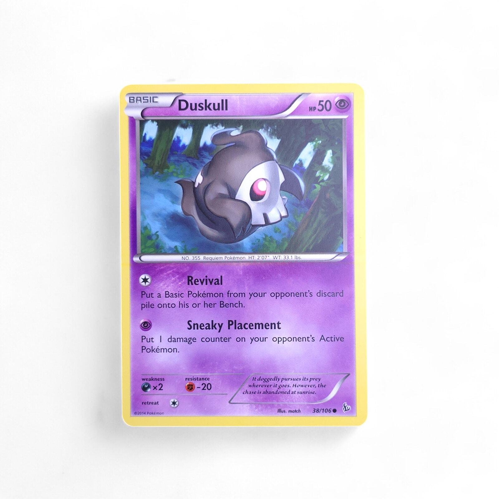 Duskull 38/106 Pokemon XY - Flashfire NM